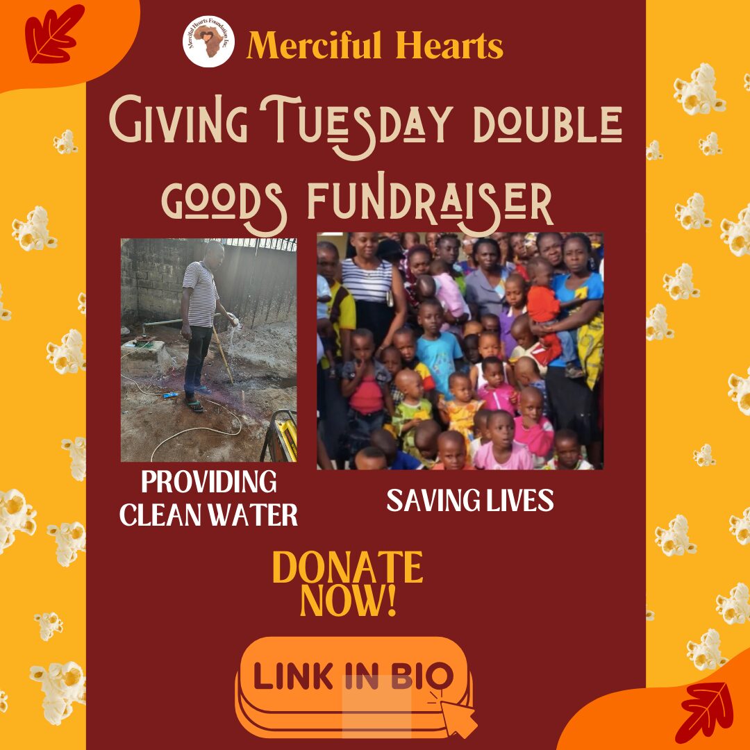 Giving Tuesday - Meriful Hearts Double Goods Fundraiser